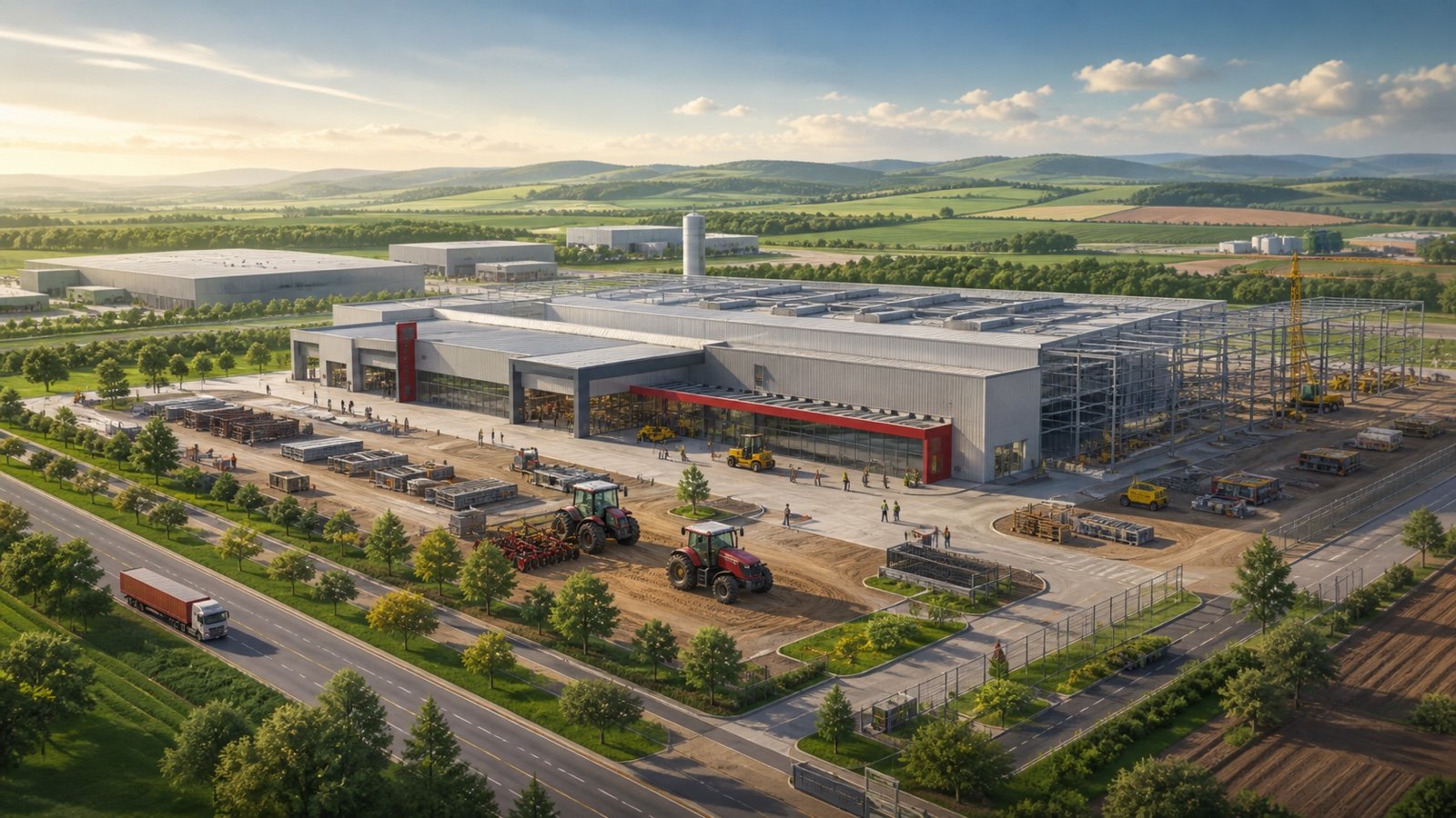 Fábrica da Yanmar em Indaiatuba recebe R$ 280 milhões