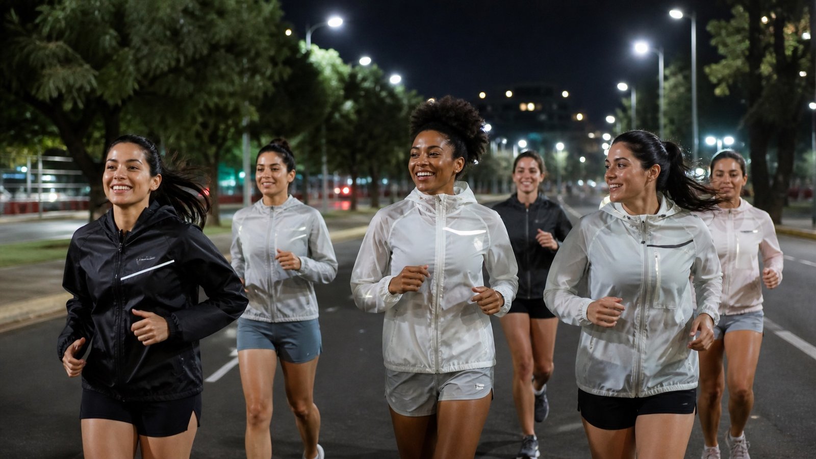 Corrida noturna em Rio Preto chama atenção para esporte com segurança